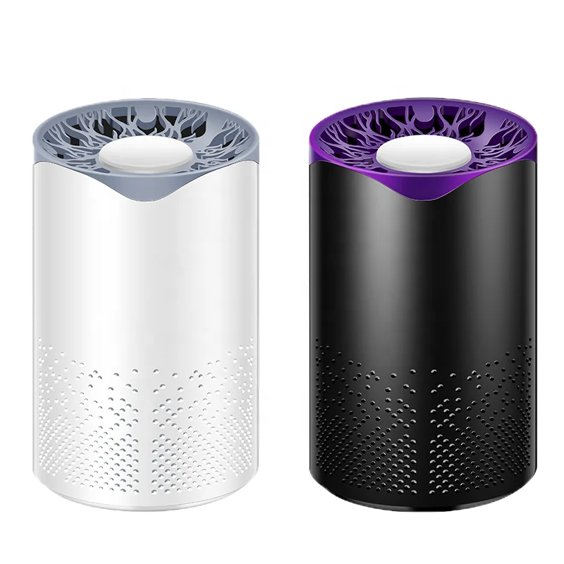 HRS new 110-240V household products plastic uv led household electric mosquito killer lamp led light bulb bug zapper with USB