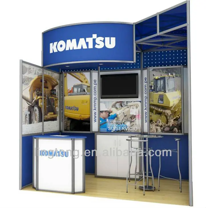 
aluminum sistemas booth 3x2 