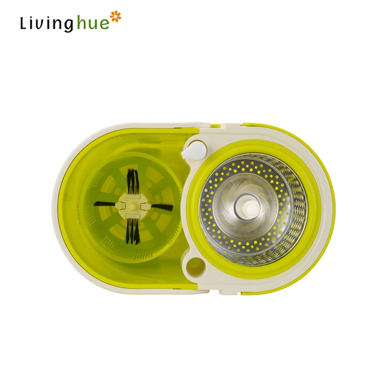 Spinning Magic Easy Mop Microfiber  Rotating Heads Floor Mop