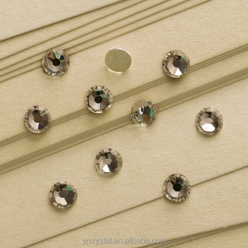 Great 16 cut facets crystal flatback rhinestones for sale loose glass stones for nail art and shoes