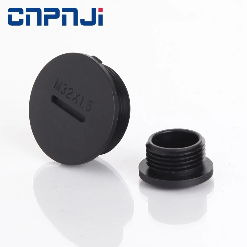 High Performing PG7 9.5mm Thread Length Circle Screw Cover  Blind Screw Plug for Cable Gland