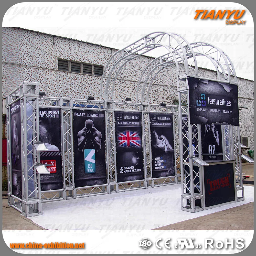 Tianyu Aluminum Truss Factory Price Custom Aluminum Concert Scaffolding Trade Show Truss System