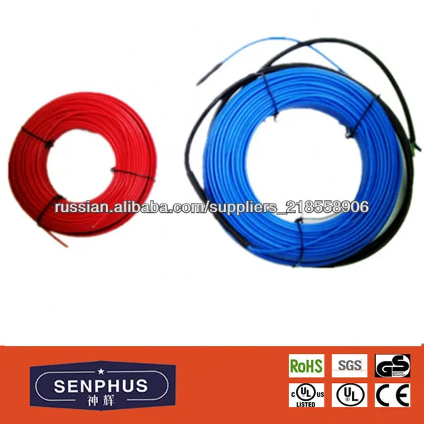 подогрев кабеля под землей нагревательный кабель