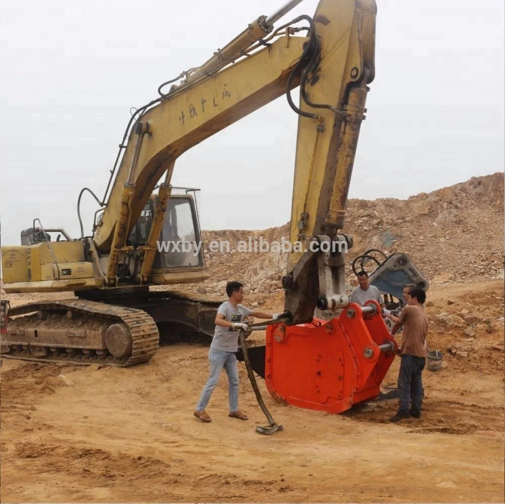 excavator parts construction machinery hydraulic vibrate ripper rock demolition tool breaker hammer hydraulic vibro ripper