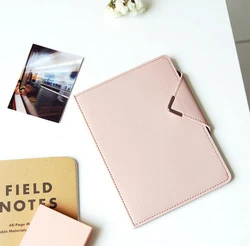 Simple Style Genuine Leather Travel Passport Holder Passport Cover Travel accessories