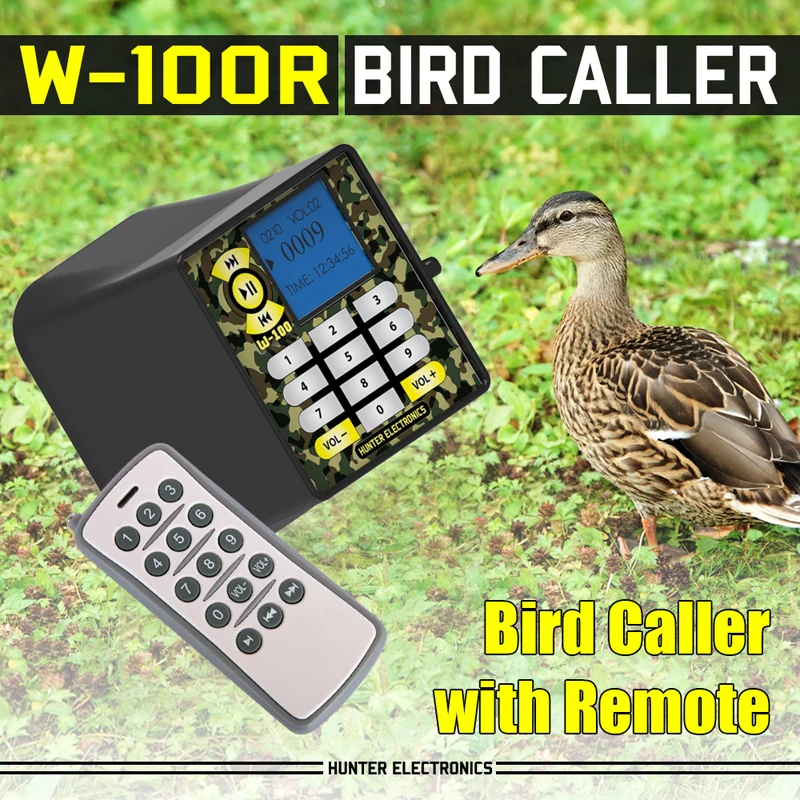 Mp3 Bird Caller 100W with Remote for hunting