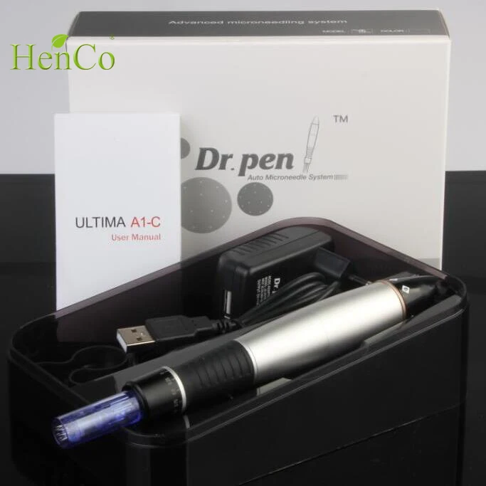 Электрическая Дерма-ручка против морщин с 9/12 /36/42/игольчатым картриджем nano pins