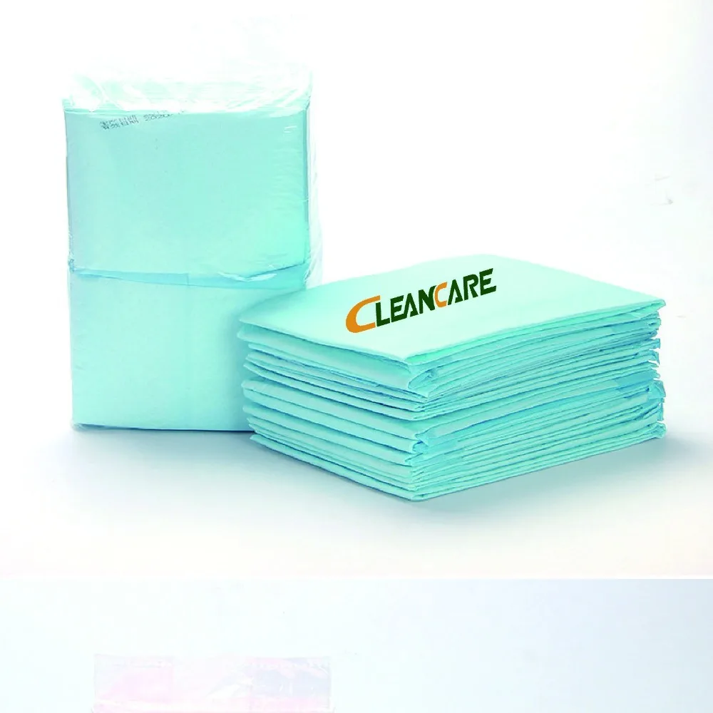 Leakproof Plastic Liner Anti-Leakage Pe Film Reusable Disposable Blue Medical Baby Underpad