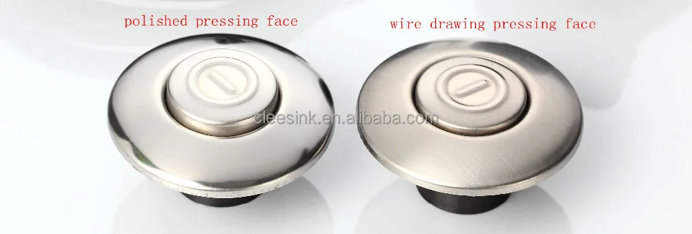 Garbage disposal switch cordless air switch kit for food waste disposer sink top push button by CLEESINK