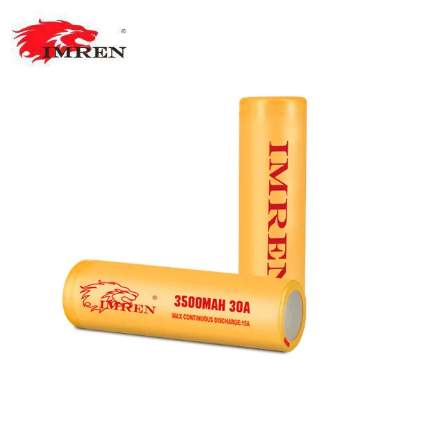 Bestseller IMREN 18650 3500mAh 30A Deep Cycle  imr batteries