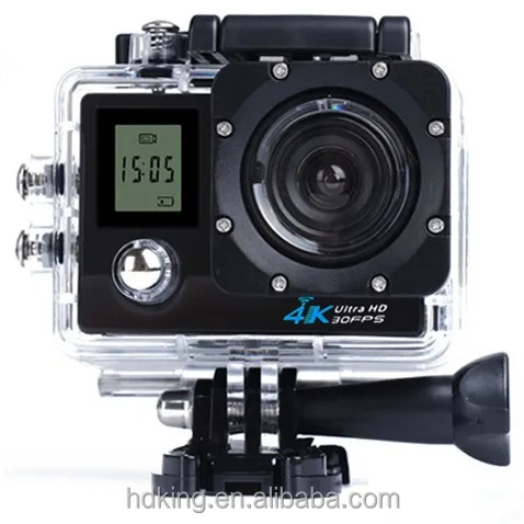 Экшн-камера HDKing K1 4K, Wi-Fi, 2 дюйма, TFT, ЖК-экран