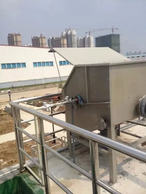 Buy the rest assured Belt type vacuum drum filter for koi pond