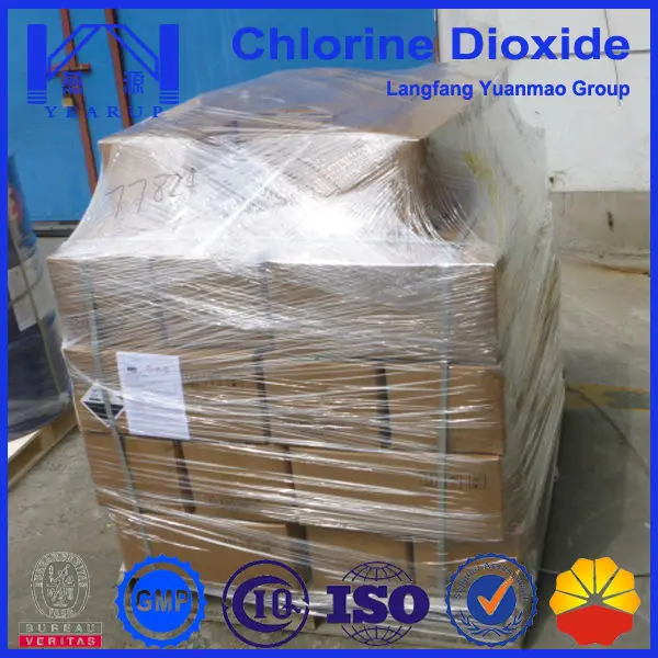 chlorine dioxide tablet for recirculating aquaculture system