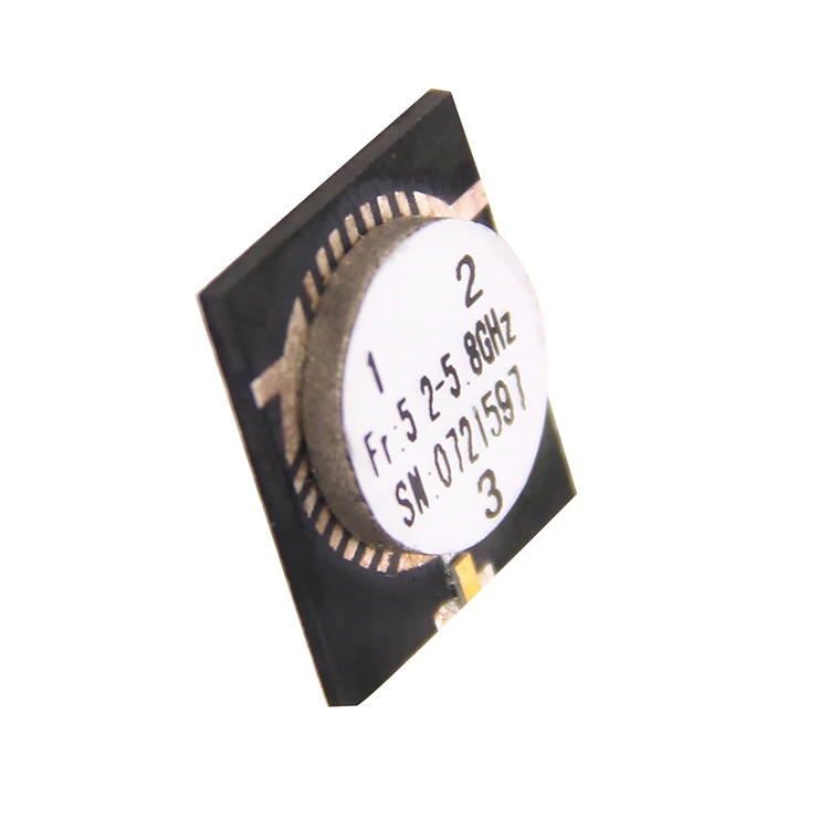 high quality Low Insertion 5.2-5.8GHZ rf Microstrip circulator isolator 100 mhz