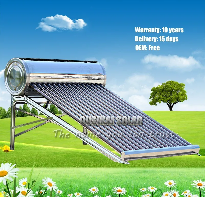 
Low Pressure and Freestanding Installation solar water heater, solar energy systems 