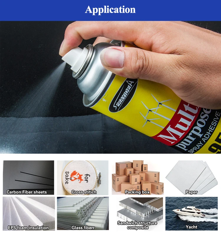 Multi-Purpose Spray Glue for hot stamping foil wind vane