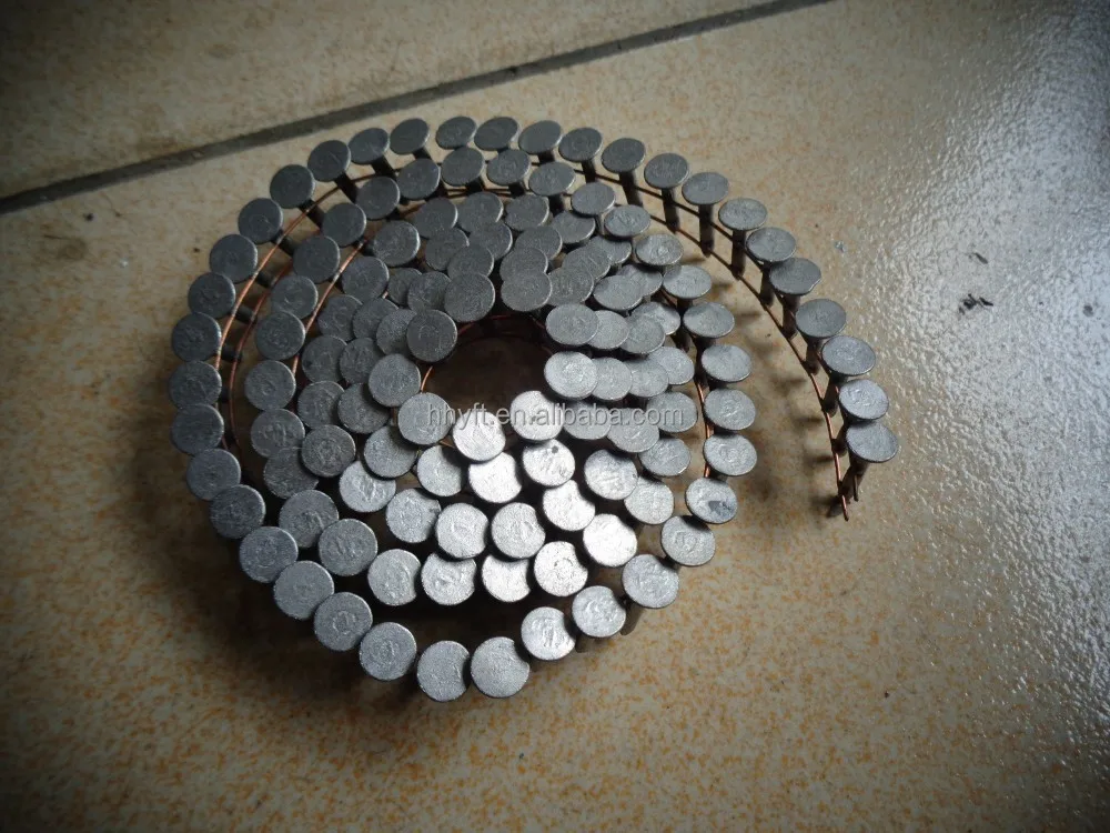 
Pallet Wire Weld Screw Coil Nails galvanized coil roofing nails on hot sale 