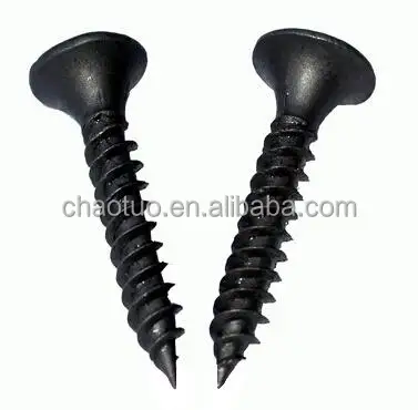 Black Phosphate Drywall Screw, Gypsum screw, Wood screw