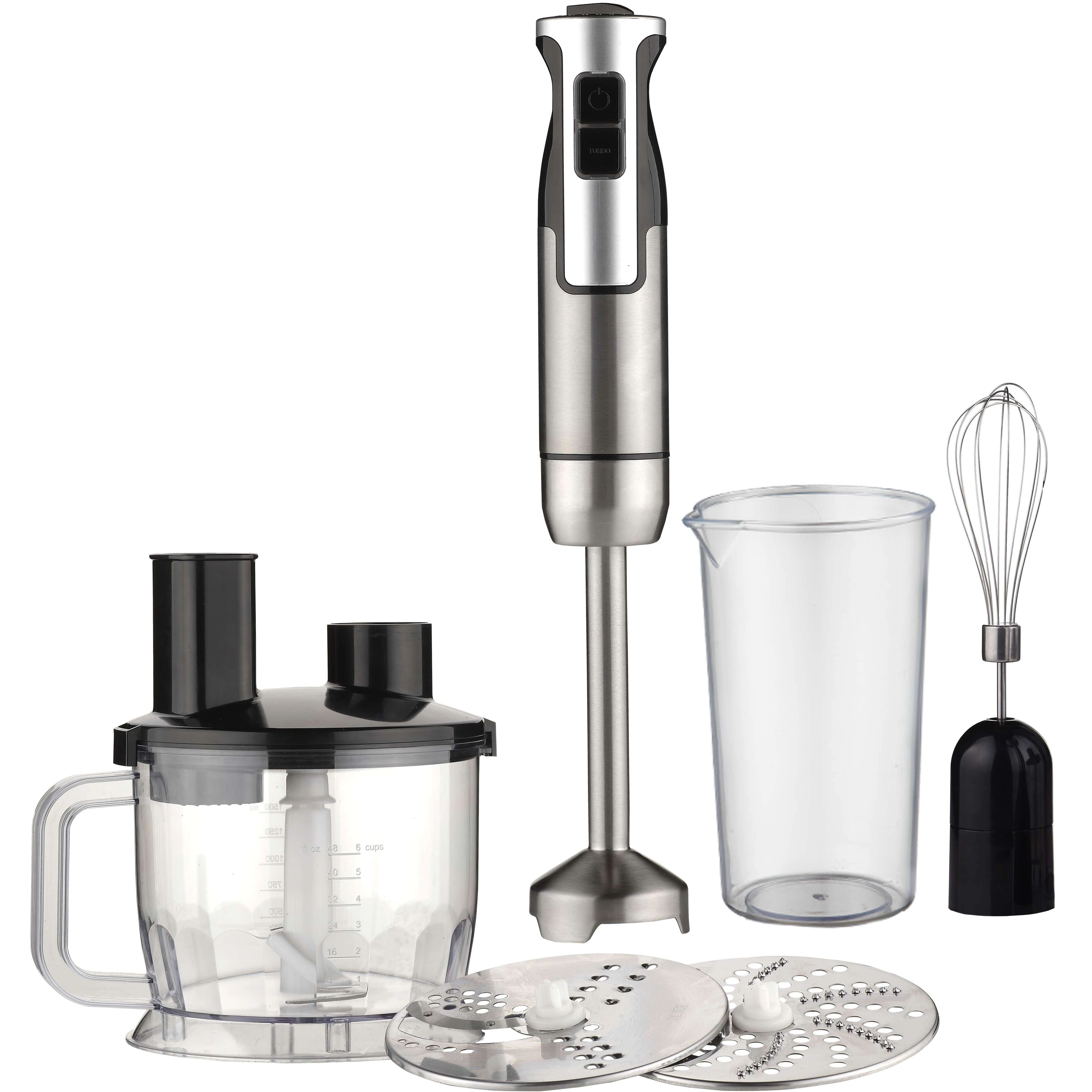 1000W new Multifunctional stick blender / hand blender set with big chopper bowl