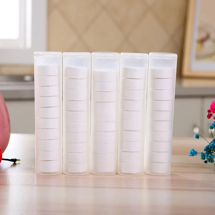 Great water absorption wipe soft cotton travel compressed tablet towel