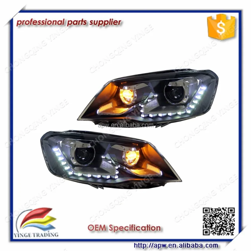 Модифицированный налобный фонарь для 2013-2015 VW Bora светодиодный следующего года V2 стиль U