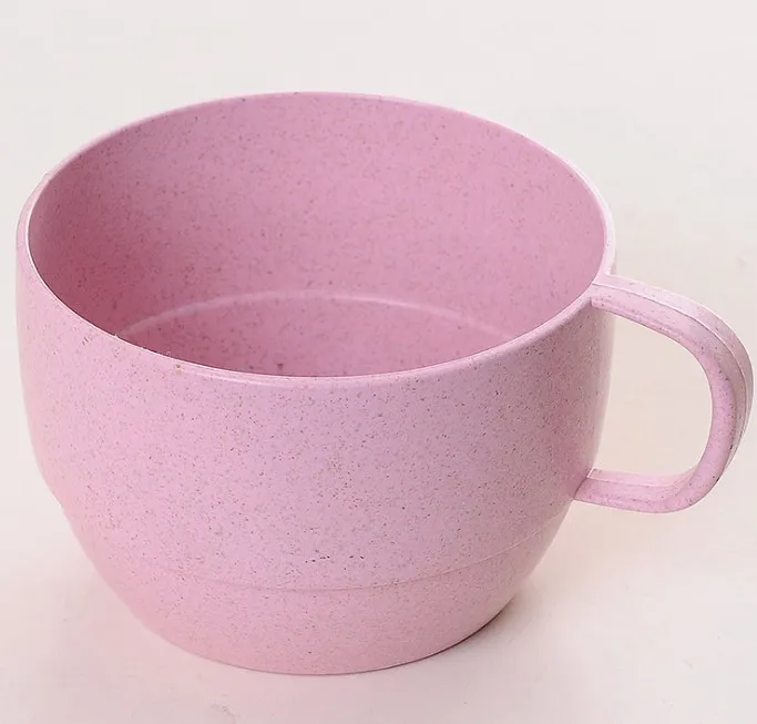 Shenzhen factory cheap sale eco- friendly wheat biodegradable plastic cup