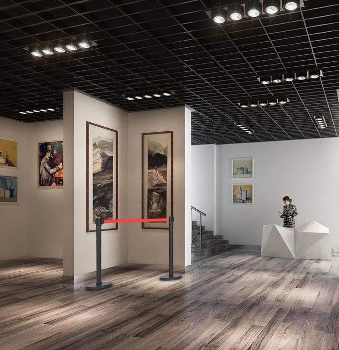 Metal Railing Stand/ Crowd Control Barrier/ Stanchion