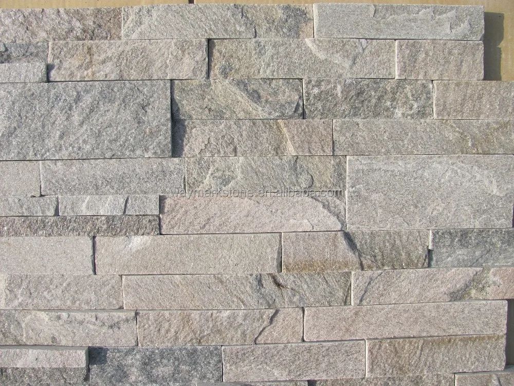
factory salte cheap natural quartz wall stone cladding and stone panels(WP-D43) 