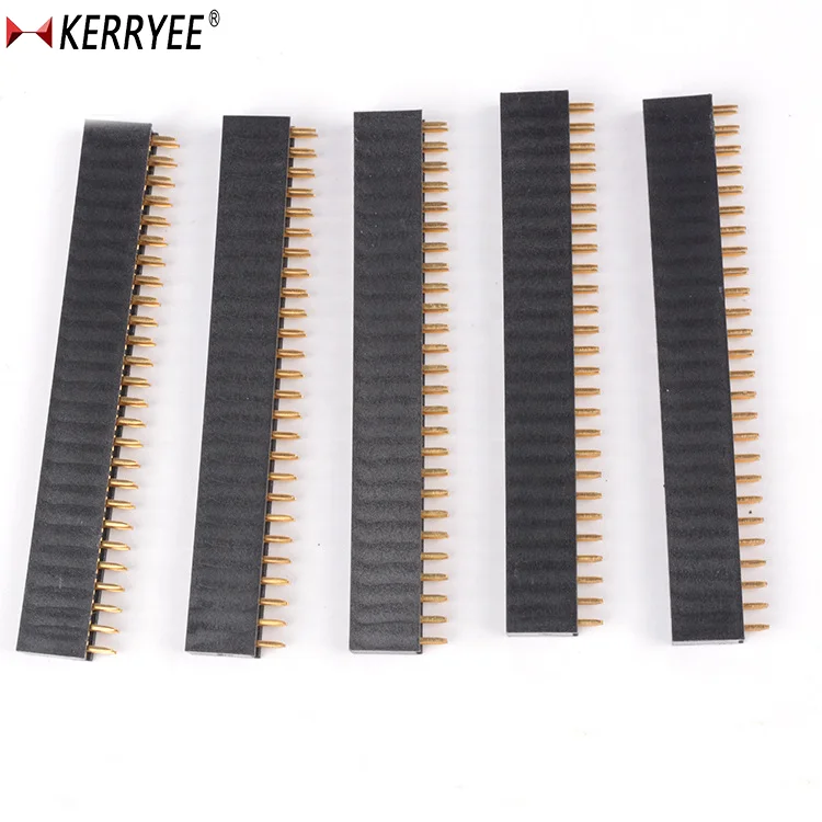 Long pin 2.0mm female pin header PCB V/T connector