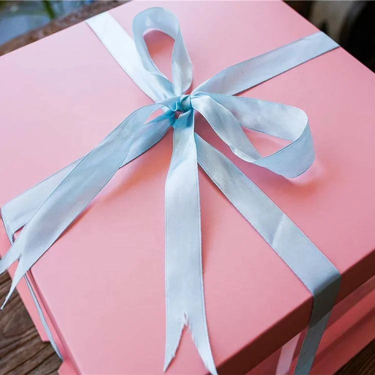 
Food Grade Custom Transparent PET Plastic Clear Decorative Wedding Square Cake Box with logo 