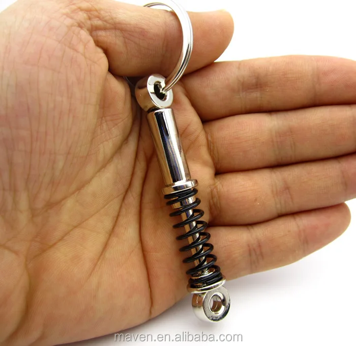 4 models Auto Racing Tuning Part snubber Adjustable Coilover Shock Absorber Spring keychain keyring