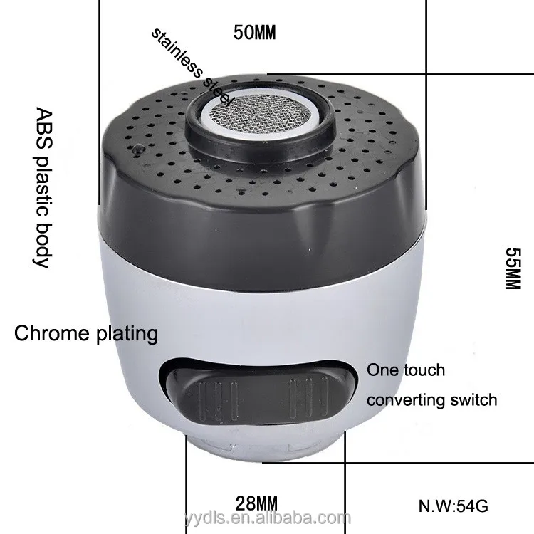 
Bath & Kitchen Shower Faucets retractable hose with shower head 