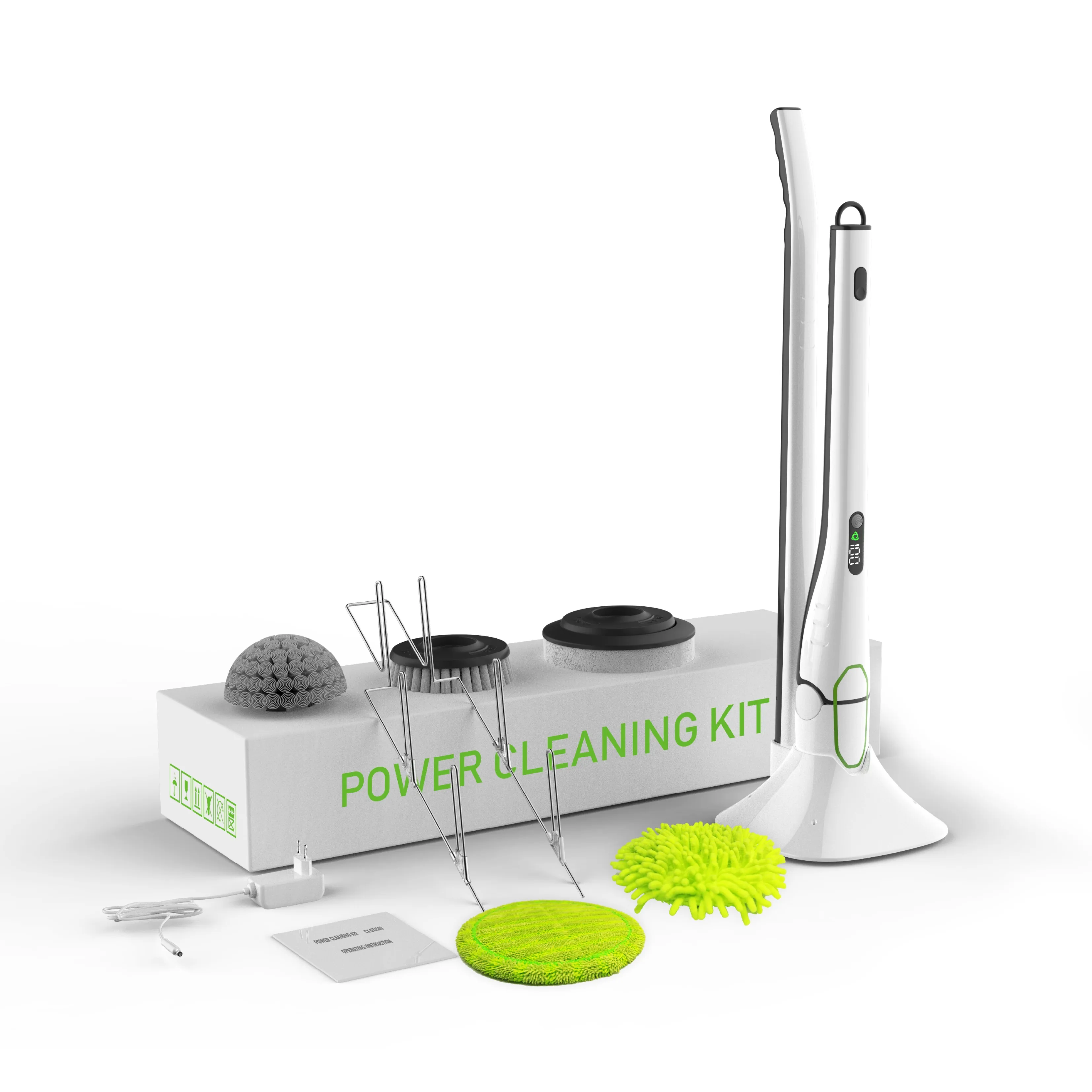 
Electric Clean Machine Sweeper Kitchen Flooring Roof Floor Cleaner Supplies 