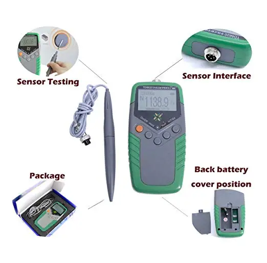 Handheld Tesla Meter Gaussmeter Digital Magnetic Flux Meter