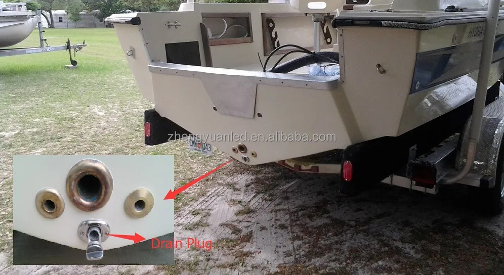ZHENGYUAN IP 68 27w remote control yacht led light multi color rgb boat led underwater led pool light remote control
