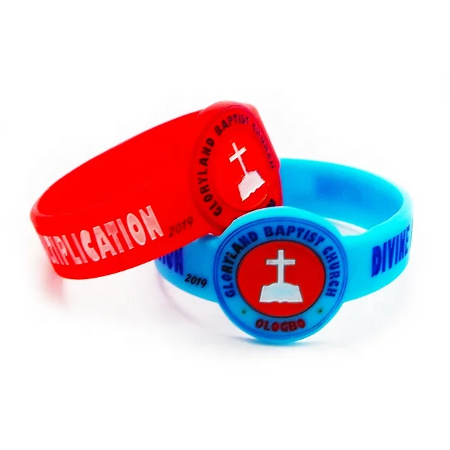 Direct Factory Price Custom Logo Silicone Wristband Business Promotion Silicone Bracelet