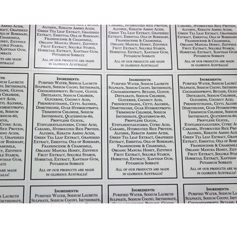 design Eco-friendly pharmaceutical vial labels,paper health product labels for glass medicne vials