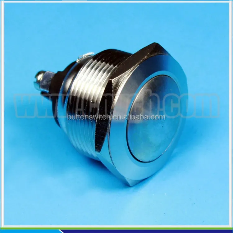 1906 19 мм голову мгновенный клеммная колодка дверной звонок переключатель