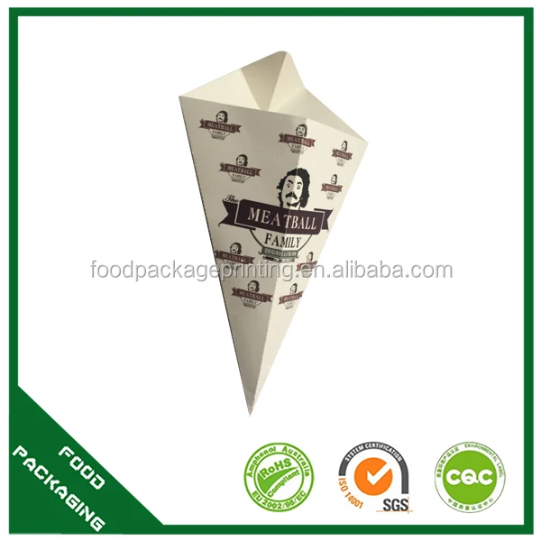 Cheapest Price Churros Packaging Boxes, Paper Churros Box, Brown Kraft Churro Wax Coated Paper 15-20 Days Disposable RX-033