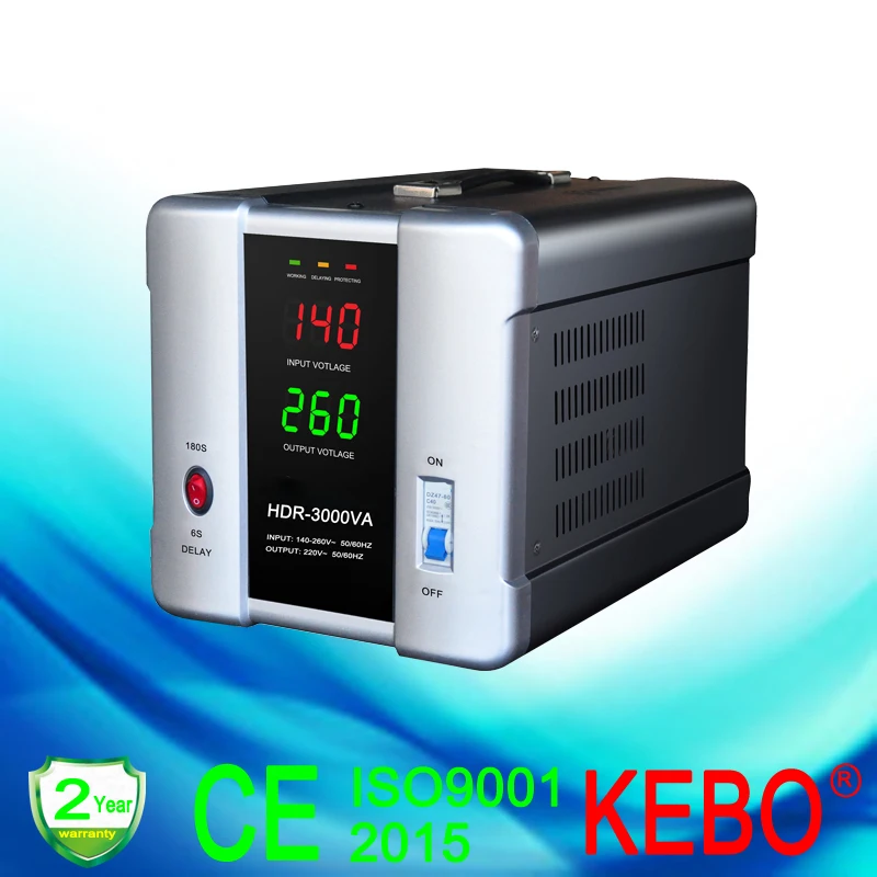 Автоматический регулятор напряжения KEBO HDR-3000VA AC, низкая цена