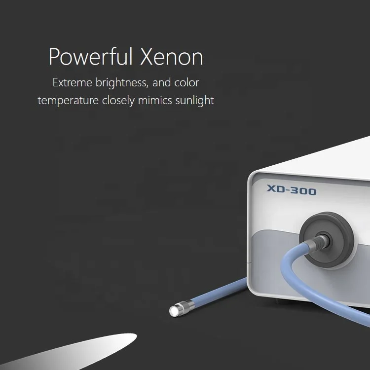XD-300-250W волоконно-оптический эндоскоп микроскоп высокой мощности ксенон медицинский источник холодного света