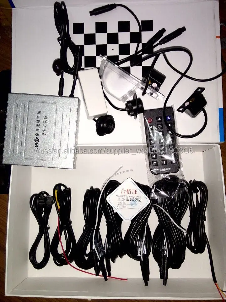 Датчик парковки автомобилей 360 градусов камера вид птицы система 360 градусов камеры