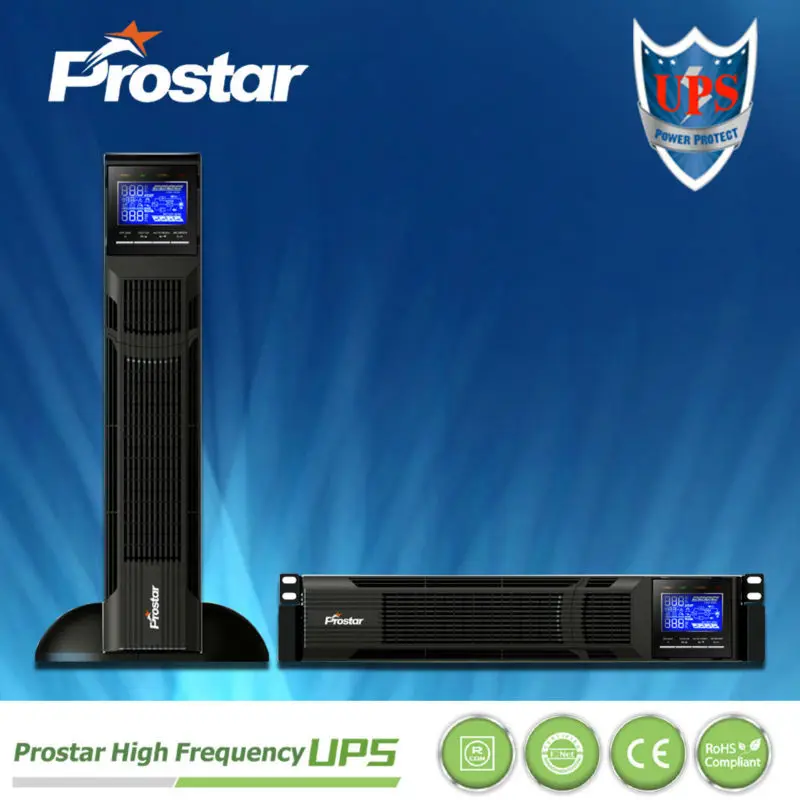 6kva 2U 19 Inch Rack Mount High Frequency Online UPS