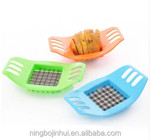 New French Fry Potato Chip Cut Cutter Vegetable Fruit Slicer Chopper Chipper Blade Cutters