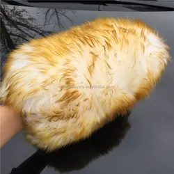Auto Detailing Aussie Merino Lambswool Wash Mitt for Cars Boats Cleaning
