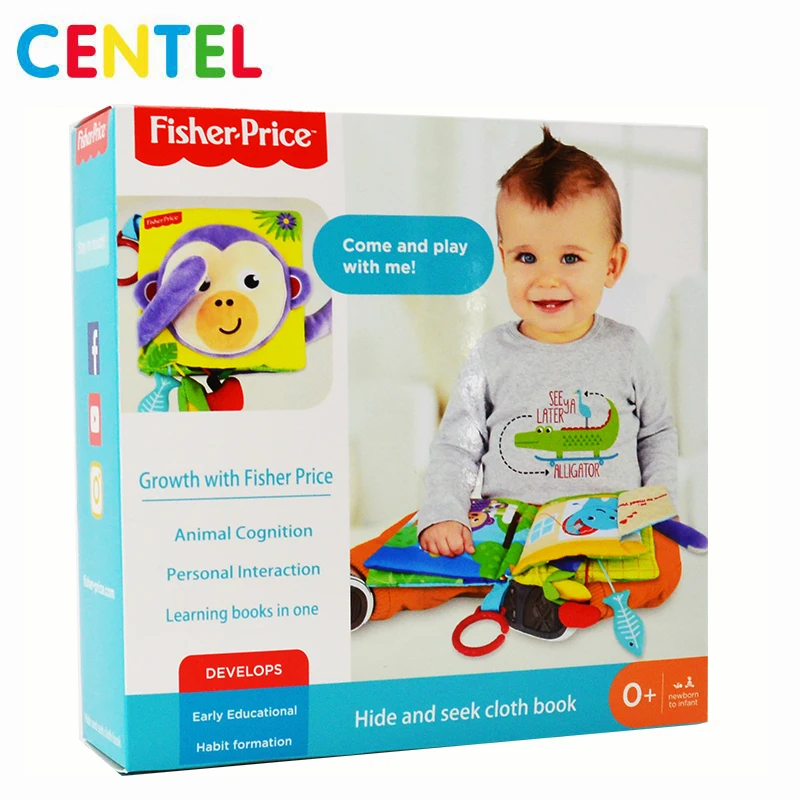 
Mattel Producer Interact Hand puppet cloth book set with toddler toys 