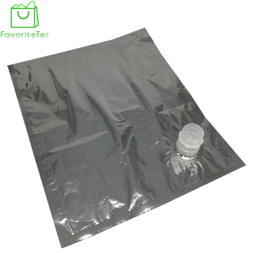 Dongguan FavoriteTec manufacturer wholesale food grade packing cooking oil plastic bag in box