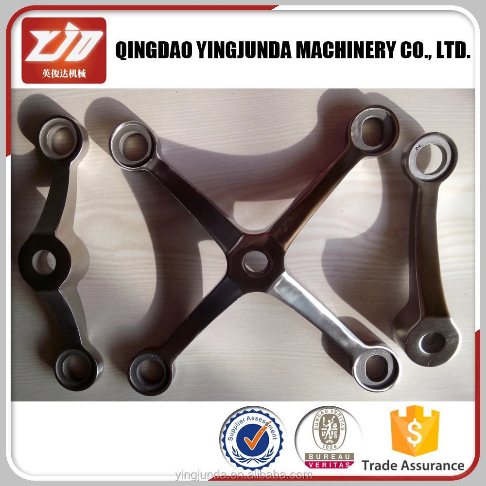 
stainless steel glass spider four way arm spider factory price 