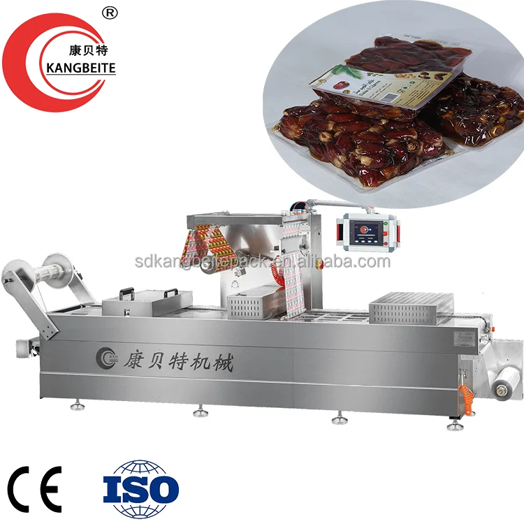 
KANGBEITE Thermoforming vacuum Packing Machine for Dates flexible film rigid film packages 