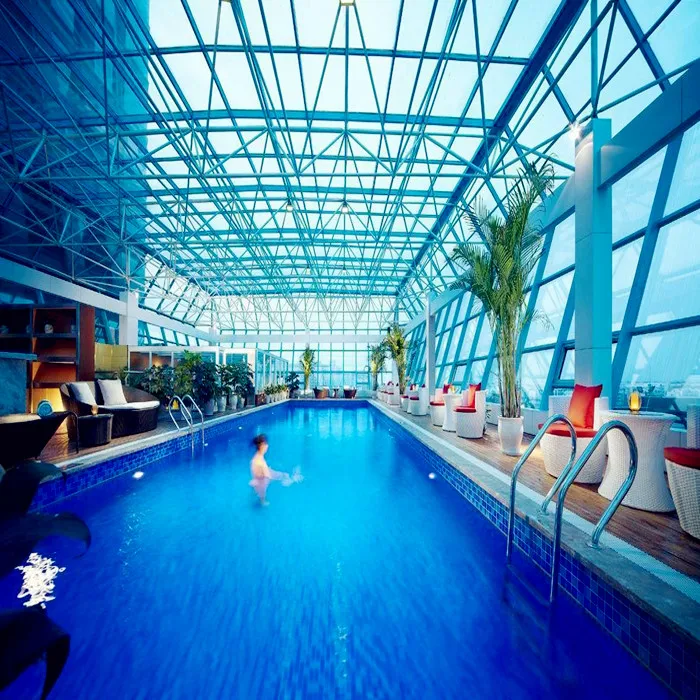 Стальная конструкция Ферма для бассейна с крышей крыши